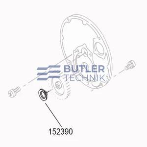 Webasto DBW300 Circlip Fuel Pump Drive Gear 