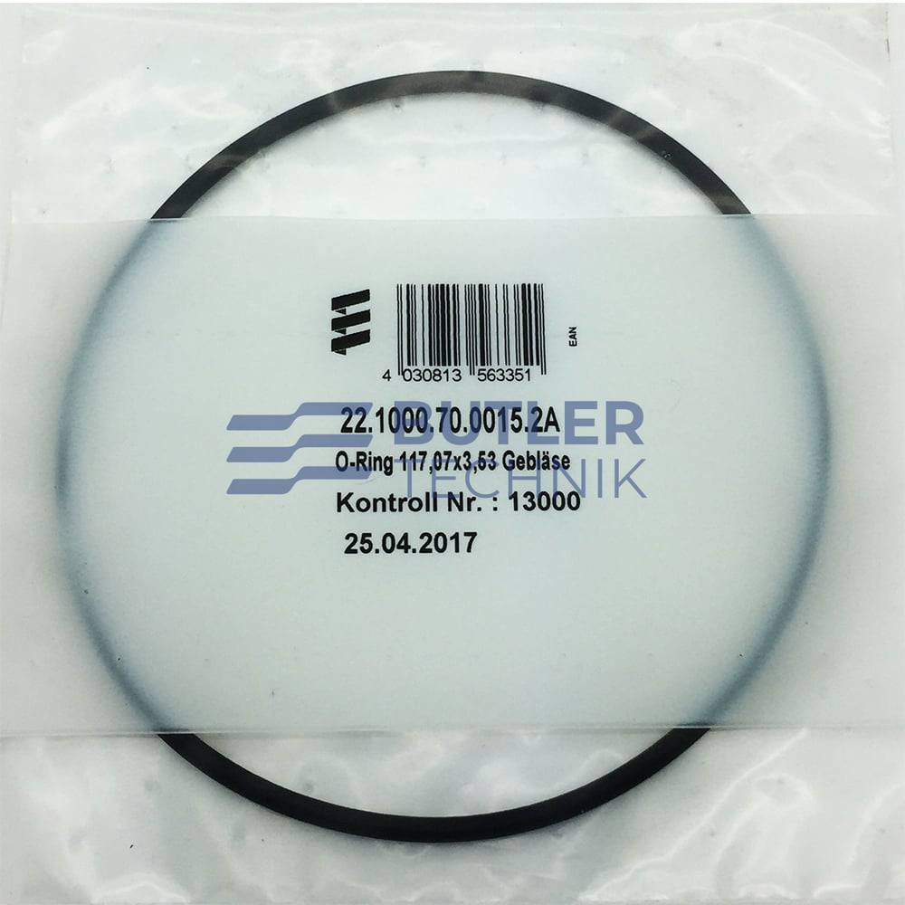 Eberspacher O-Ring seal 117.07 x3.5 Combustion Blower Hyd M-II 