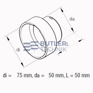 Eberspacher Adaptor Reducer 75-50mm 