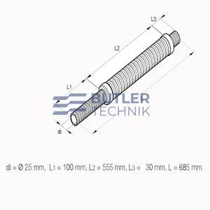 Eberspacher Combustion air silencer Hydronic M10 M12 