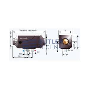 Eberspacher Airtronic D2 12v Heater Easystart and Install Kit 