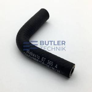 Webasto 7.5 to 4.5mm ID tapered Fuel Hose elbow connector 90 degree | 1319718A 
