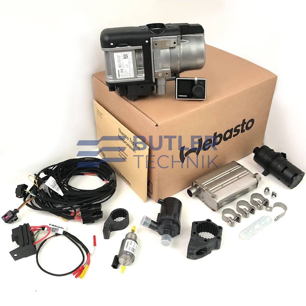 Webasto Thermo Top Evo 5 RV Water Heater Kit 5kw 12v Gen 4 | 9034942A 