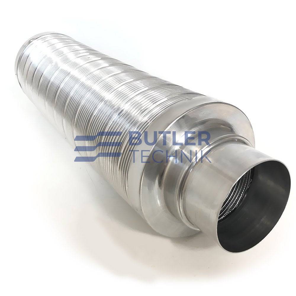 Webasto Hot Air Ducting Silencer 90/100mm 
