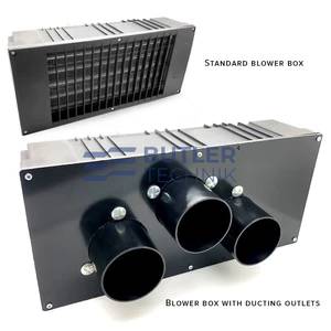 Webasto Silencio Blower Box front fascia plate for connecting 60mm warm air ducting 