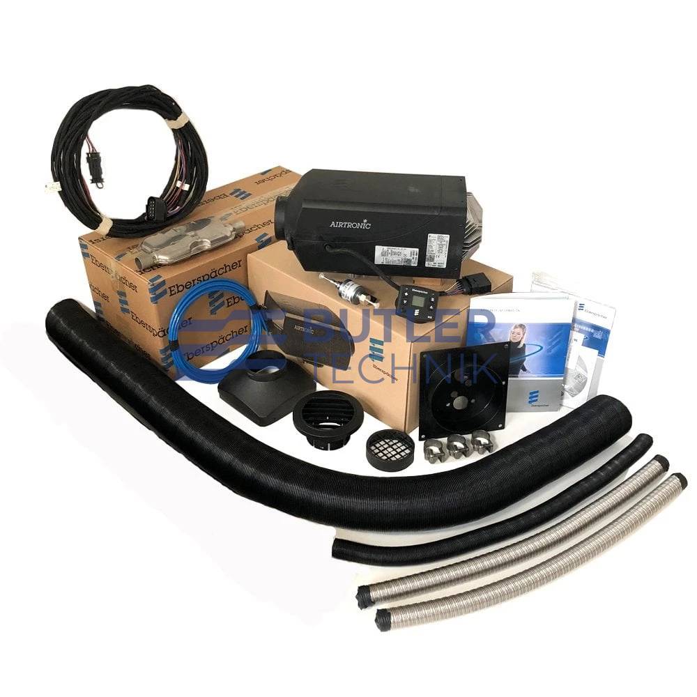 Eberspacher Airtronic S2 D2L 12v 802 Modulator Single Outlet Motorhome Kit LATEST UK MODEL quiet running |