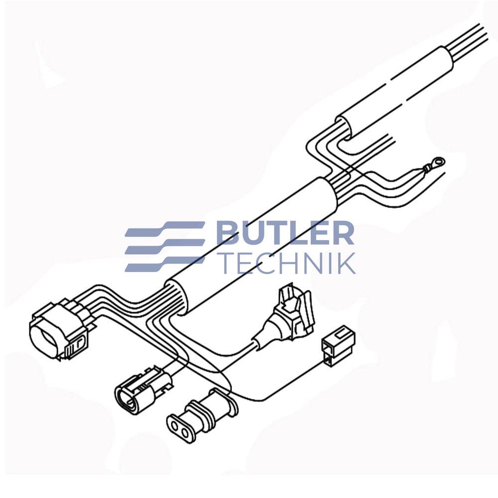 Webasto Water Heater Harness Thermo 50 | 1320414A | 67863C 