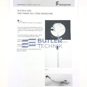 Eberspacher Fuel Tank Sender Standpipe Kit - Ford Transit - S2 M2 HS3 | 292180010432 