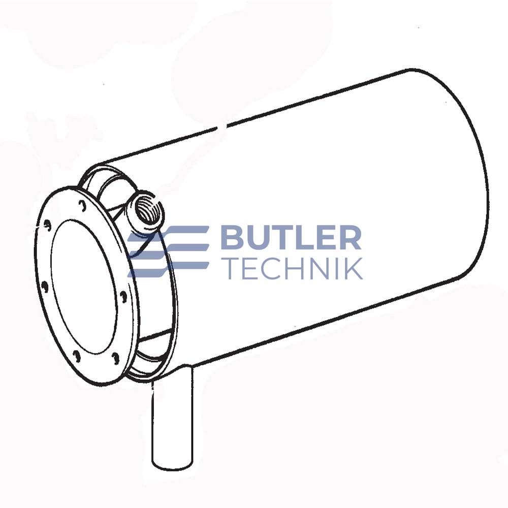 Eberspacher D8LC Heat exchanger | 251766060000 