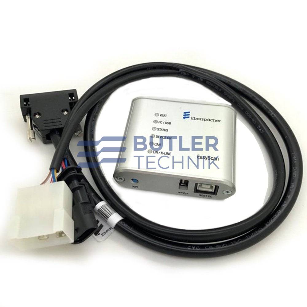 Eberspacher Espar EasyScan Edith Diagnostics Adapter Cables Butler
