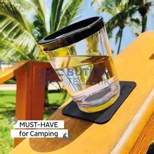Silwy Luxury Magnetic Non-Spill Cup With Nano-Gel Coaster 