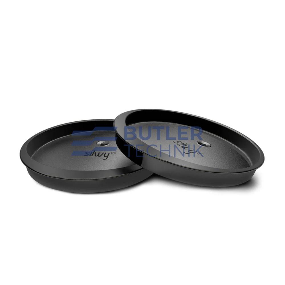 Silwy Magnetic Drinking Cup Lids No Spill - Set of 2 