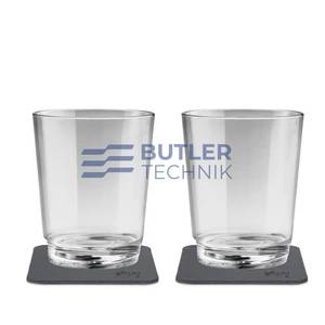 Silwy Magnetic Plastic Drinking Cups 250ml non-slip shatter-proof - The Classic Set of 2