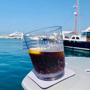 Silwy Magnetic Plastic Drinking Cups 250ml non-slip shatter-proof - The Classic Set of 2