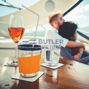 Silwy Magnetic Plastic Drinking Cups 250ml non-slip shatter-proof - The Classic Set of 2