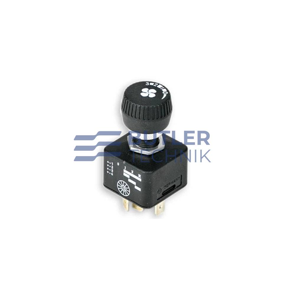Siroco Eberspacher or Webasto 4 Position Rotary Switch | Small | 4300105 