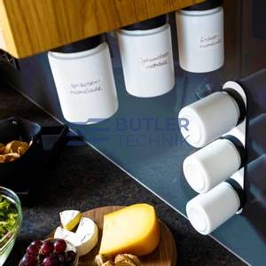Silwy Magnetic Spice Jars White 192ml - Set of 3 