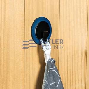 Silwy Magnetic CLEVER Hook - Black- Hook Only 