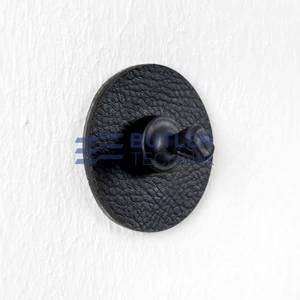 Silwy Magnetic FLEX Pins with Metal Nano-gel Pads - Black - 4 Pack 