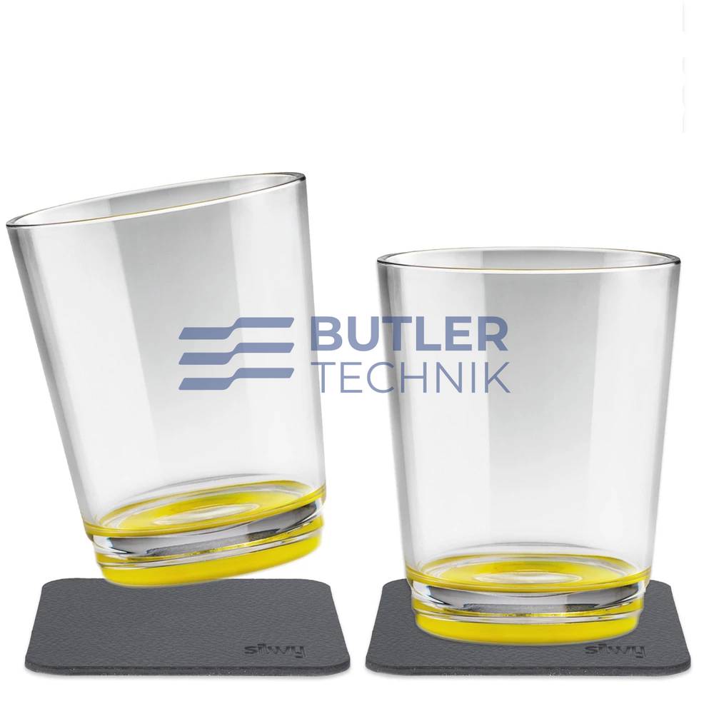 Silwy Magnetic Drinking Cups - Set of 2 - Oh Yellow 