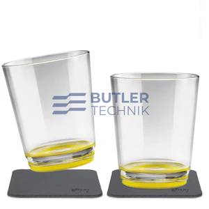 Silwy Magnetic Drinking Cups - Set of 2 - Oh Yellow 