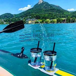 Silwy Magnetic Plastic Drinking Cup With Lid - Pearl Grey 