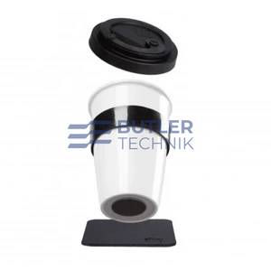 Silwy Porcelain TO-GO CUP including coaster 