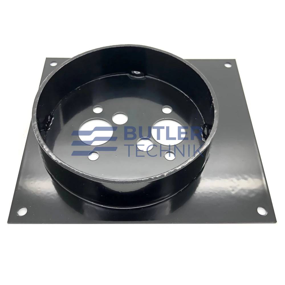 Eberspacher Eberspacher or Webasto floor mount turret plate bracket with 30mm heavy duty collar 