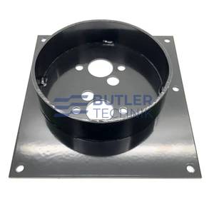 Eberspacher Eberspacher or Webasto floor mount turret plate bracket with 30mm heavy duty collar 