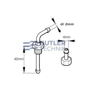 Eberspacher Heater Fuel Supply vehicle tank connector kit 