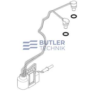 Eberspacher Hydronic S3 HS3 D5E D4E Combi Flame Overheat Sensor | 252652990102 