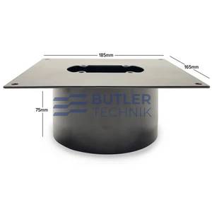 Butler Technik Eberspacher Webasto Mount PRO75 Diesel Heater Turret Plate 75mm Bracket 