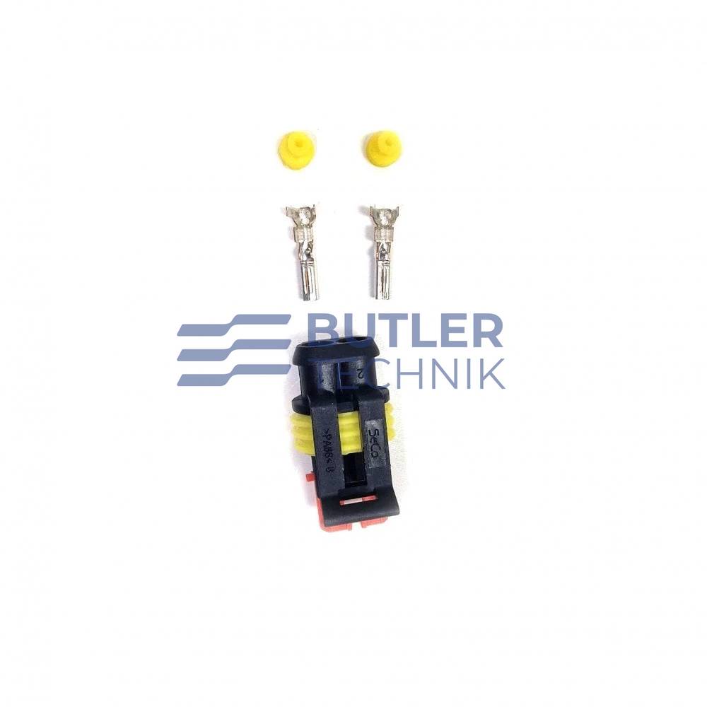 Webasto Eberspacher water pump connector plug housing 2 pin to suit 252218250000 