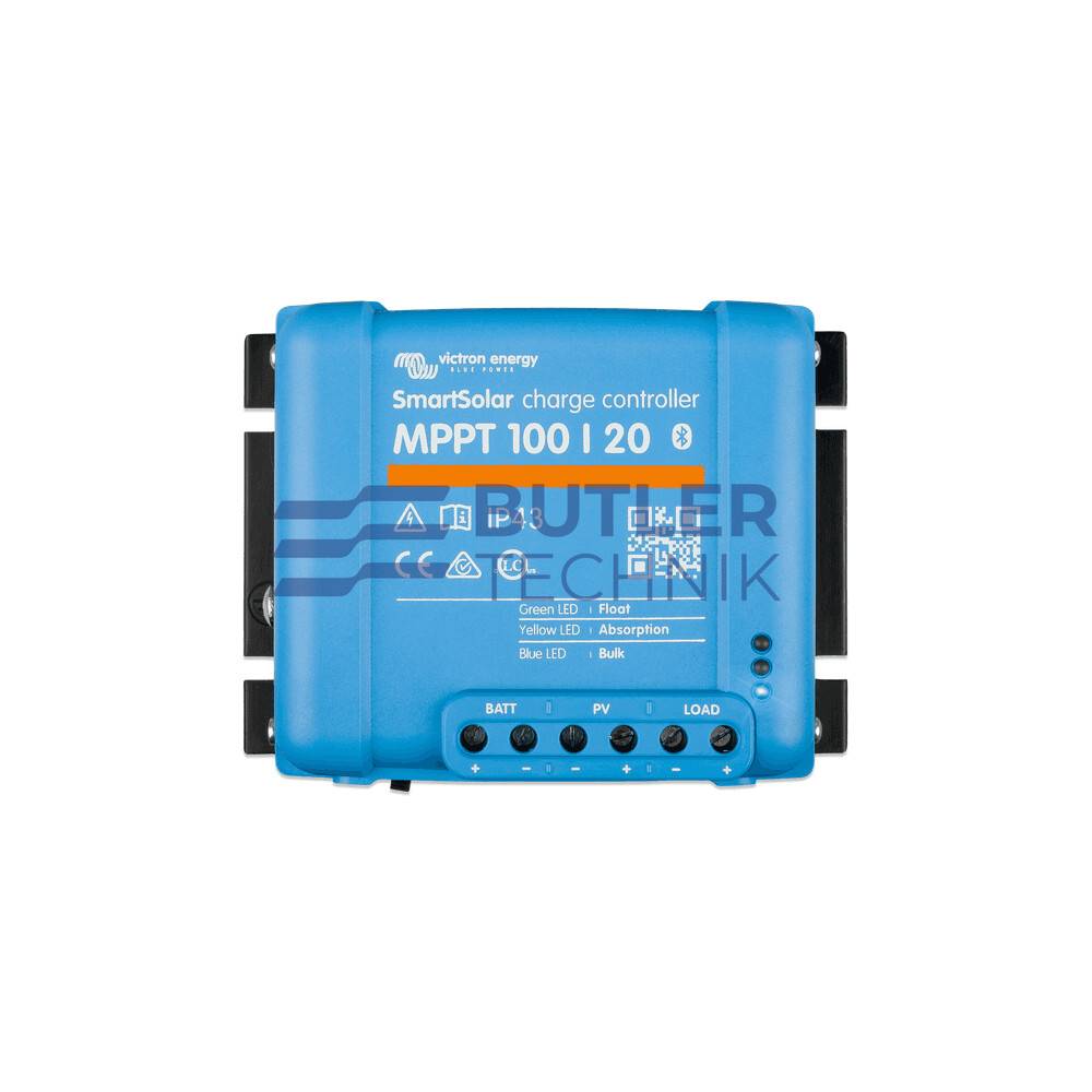 Victron Solar Charge Controller SmartSolar MPPT 100|20 Bluetooth | SCC110020160R 