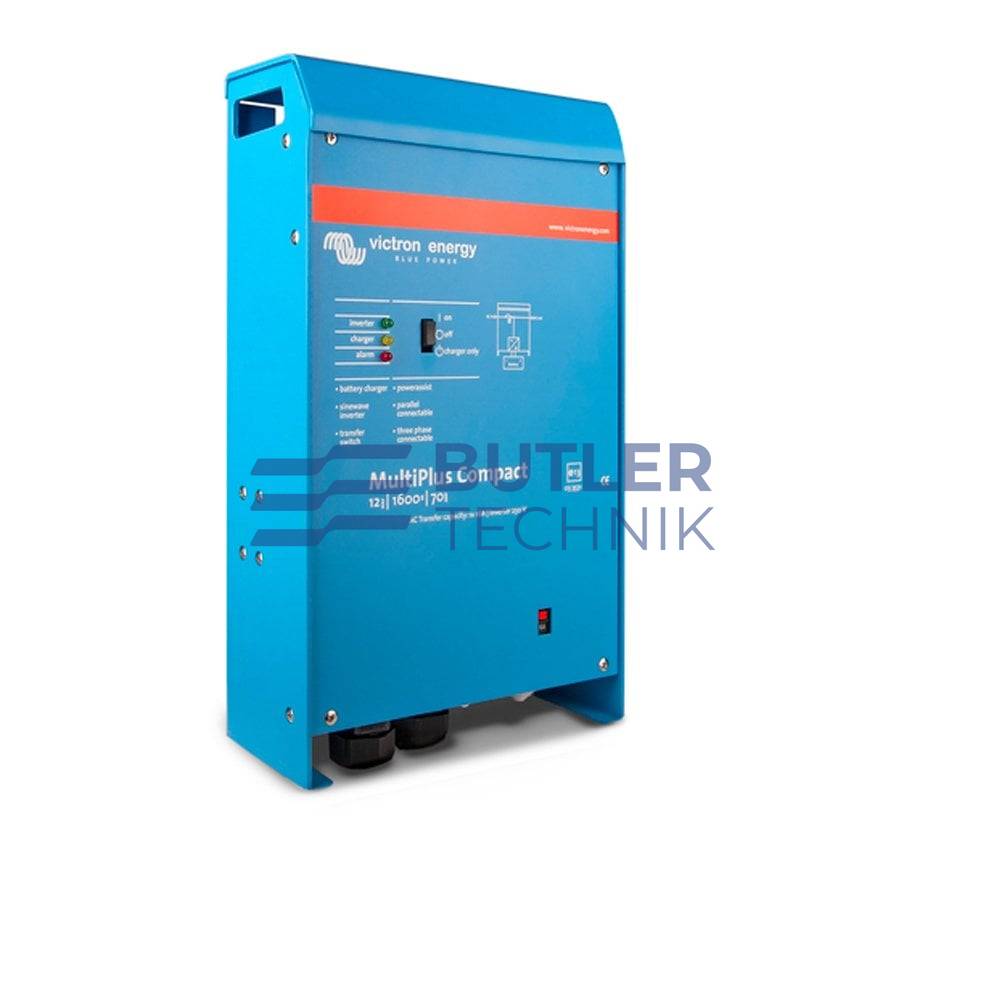 Victron MultiPlus Inverter Charger Compact 12v 1600VA 230V VE.Bus | CMP121620000 