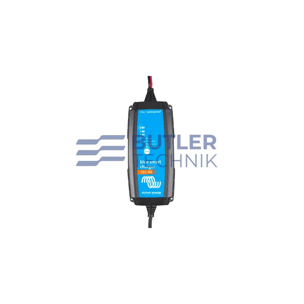 Victron Blue Smart IP65s Charger 12v 4amp 230V UK Plug | BPC120433024R 