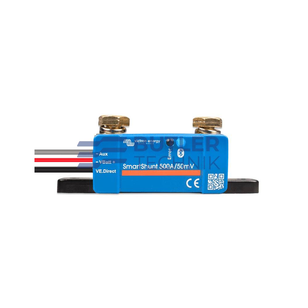 Victron Battery Monitor SmartShunt With Bluetooth 500A/50mV IP65 SHU067150050/SHU065150050 