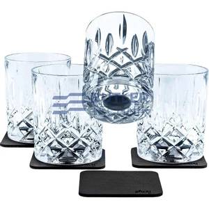 Silwy Magnetic Crystal Nachtmann Glass WHISKY - set of 4 