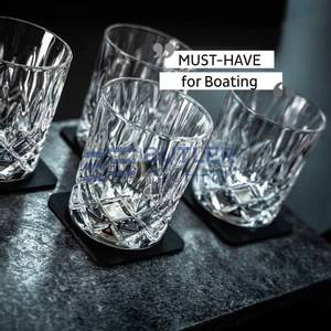 Silwy Magnetic Crystal Nachtmann Glass WHISKY - set of 4 