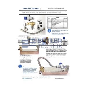 Webasto Eberspacher or Webasto 24 Plate Heat Exchanger with Thermostatic Mixer Valve for Domestic Hot Water 
