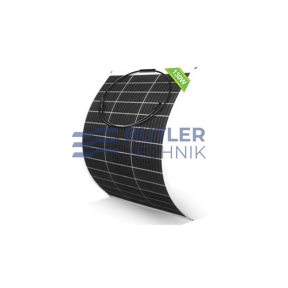 Victron ECO-Worthy 130w 12v Flexible Mono Solar Panel For use with  MPPT 