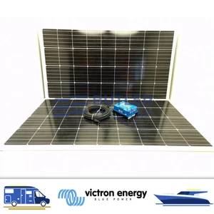 Victron Solar Power Kit 280W Mono 2 Panels 100/30 MPPT, Cable, Mounts and Cable Gland 