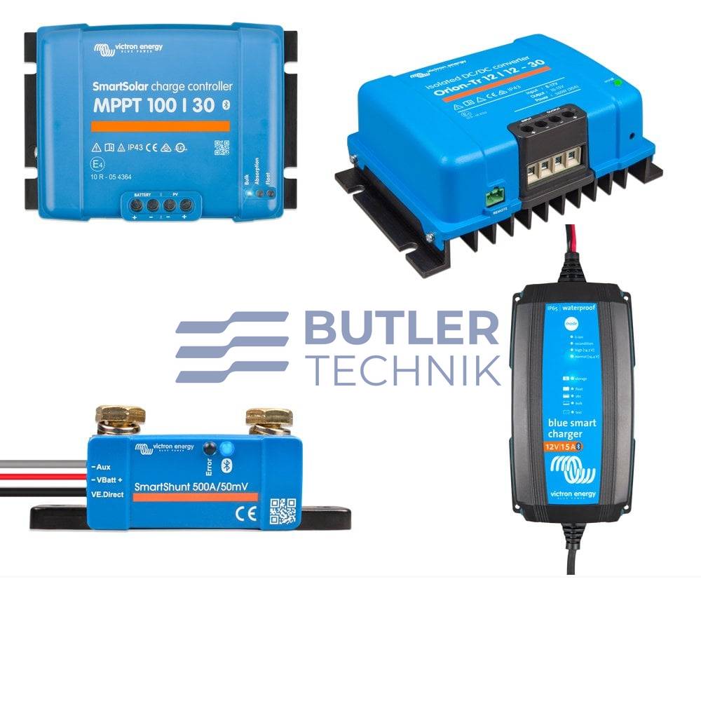 Victron Battery Charging Upgrade Kit For Campervan, RV and Marine 