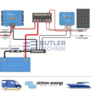 Victron Battery Charging Upgrade Kit For Campervan, RV and Marine 