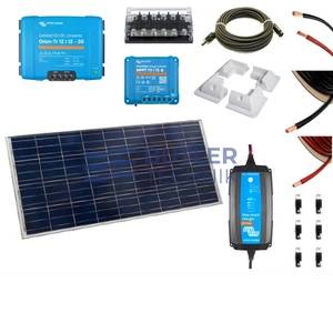 Victron Smart 140w Solar Battery Charger Kit DC-DC with Cables and Fuses | BPC121531024R 