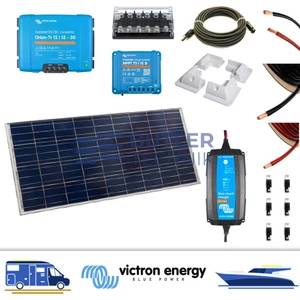 Victron Smart 140w Solar Battery Charger Kit DC-DC with Cables and Fuses | BPC121531024R 