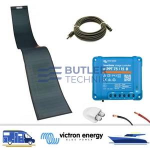 Victron 170w CIGs Solar Panel Custom Peel & Stick Solution Kit 