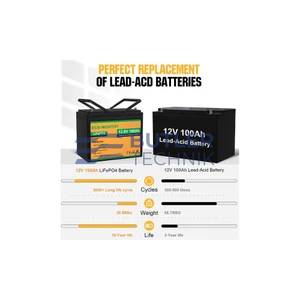 Victron ECO Worthy 100ah Lithium Battery LiFePo4 1280watts 