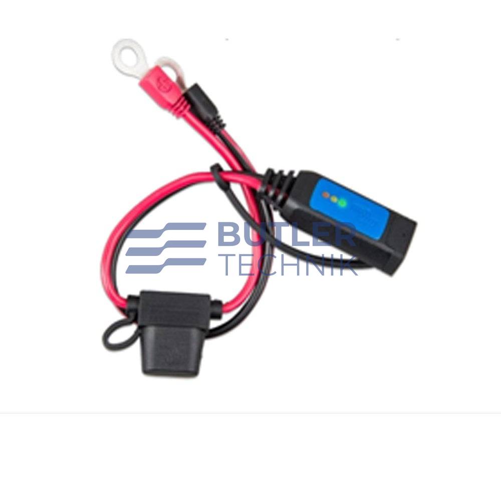 Victron Blue Power Battery Indicator with M8 Eyelets and 30amp Fuse | BPC900120114 