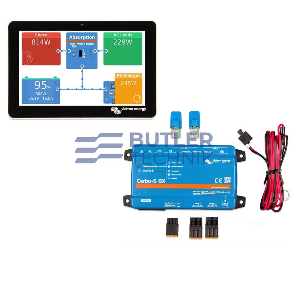 Victron Cerbo S GX with Touch 50 Monitoring Kit 